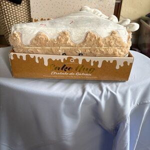 Aroma Home Plush Cake Huggable Microwave Hottie - Ivory & Tan